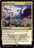 All-Out Assault (PPTDM-167) - Promo Pack: Tarkir: Dragonstorm: (enchantment)