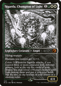 Sigarda, Champion of Light (Showcase) (MID-323) - Innistrad: Midnight Hunt: (Showcase) Foil