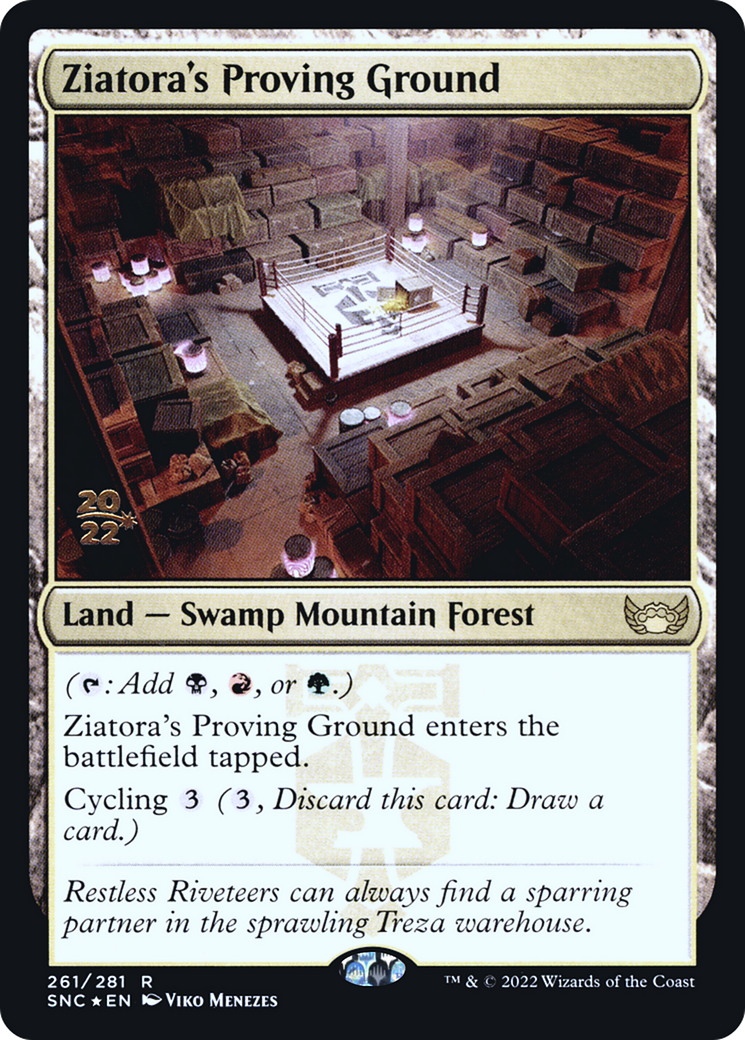 Ziatora's Proving Ground (PRE-261) - Streets of New Capenna Promos Foil