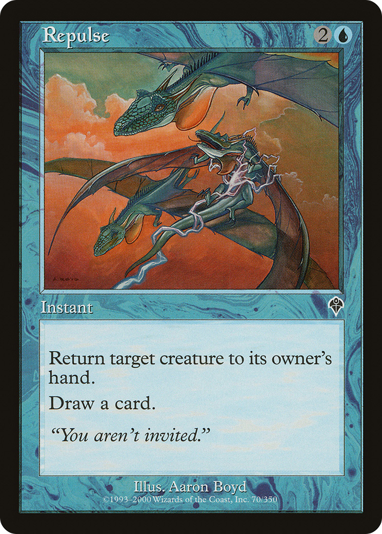 Repulse (INV-070) - Invasion Foil