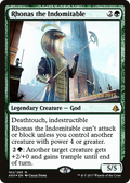 Rhonas the Indomitable (PRE-182S) - Amonkhet Promos Foil