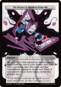 No Secret Is Hidden from Me (Full Art) (A:DSC-349) - Duskmourn: House of Horror Commander