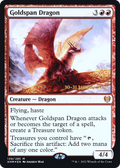 Goldspan Dragon (PRE-139S) - Kaldheim Promos Foil