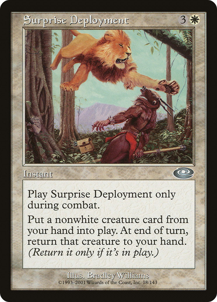 Surprise Deployment (PLS-018) - Planeshift Foil