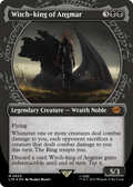 Witch-king of Angmar (Showcase) (Surge Foil) (LTR-803) - The Lord of the Rings: Tales of Middle-earth: (Showcase) (Borderless) Foil
