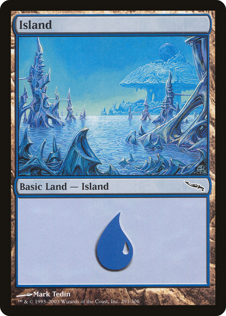 Island (291) (MRD-291) - Mirrodin