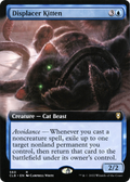 Displacer Kitten (Extended Art) (CLB-560) - Commander Legends: Battle for Baldur's Gate: (Extended Art) Foil