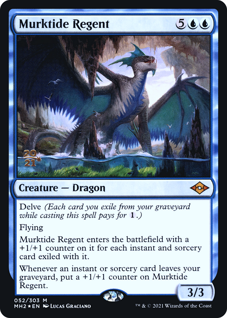 Murktide Regent (PRE-52S) - Modern Horizons 2 Promos Foil