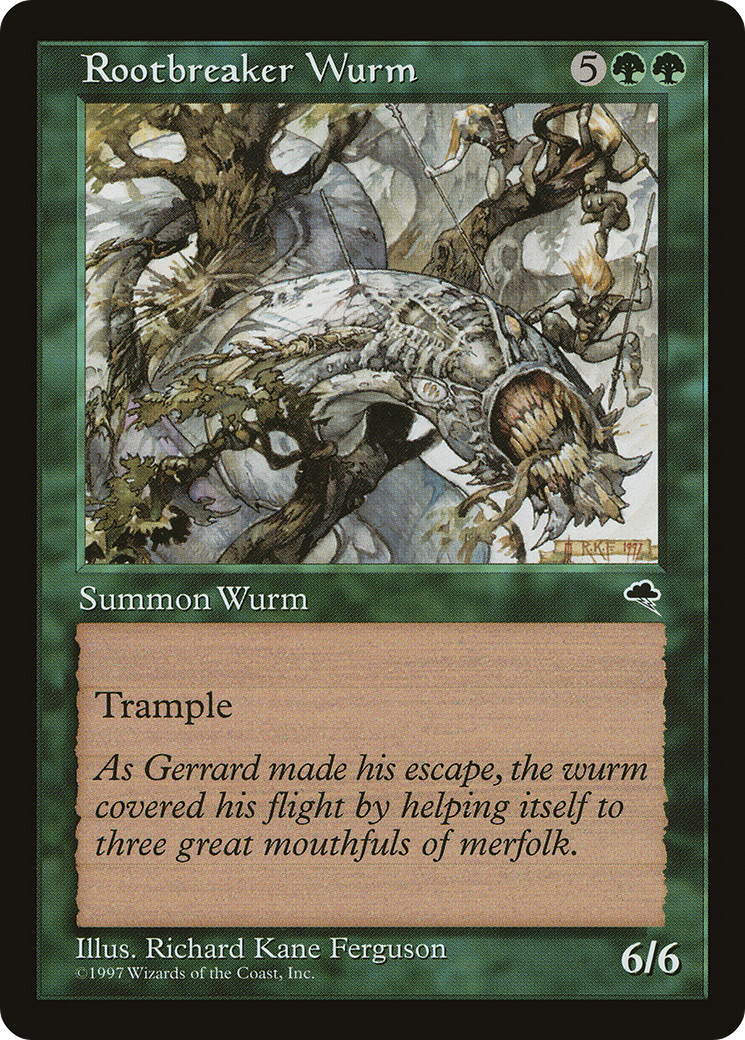Rootbreaker Wurm (TMP-251) - Tempest