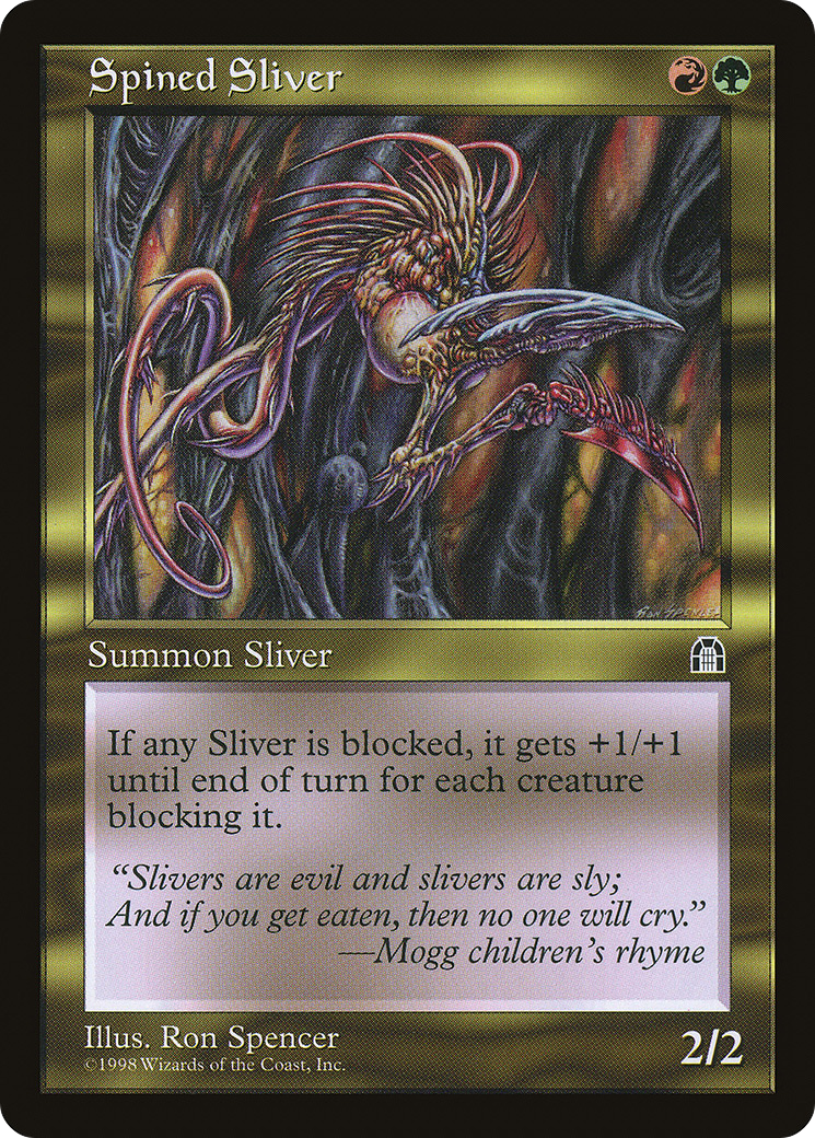 Spined Sliver (STH-) - Stronghold