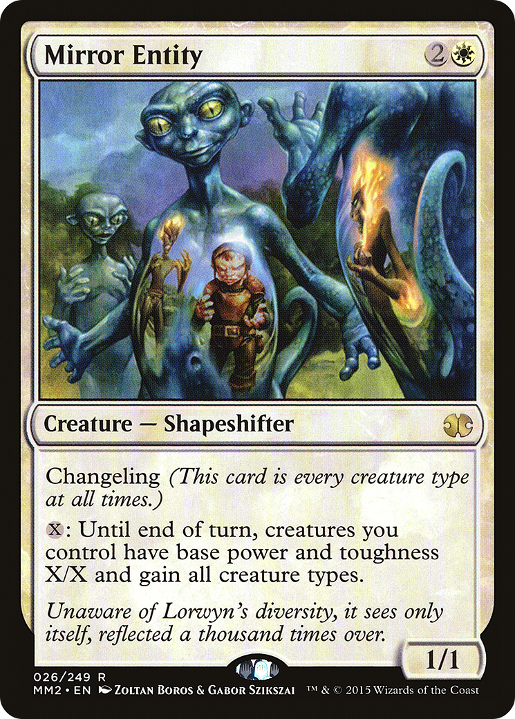 Mirror Entity (MM2-026) - Modern Masters 2015 Foil