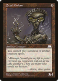 Steel Golem (WTH-) - Weatherlight