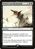 Bontu's Last Reckoning (PRE-60S) - Hour of Devastation Promos Foil
