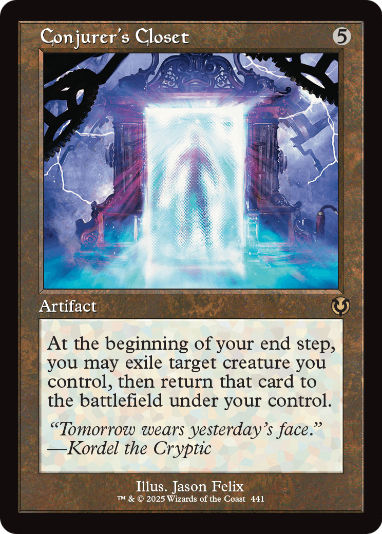 Conjurer's Closet (Retro Frame) (INR-441) - Innistrad Remastered Foil