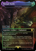 Morgul-Knife - Shadowspear (Serial Numbered) (LTC-383) - Tales of Middle-earth Commander / Morgul-Knife (Borderless) Foil
