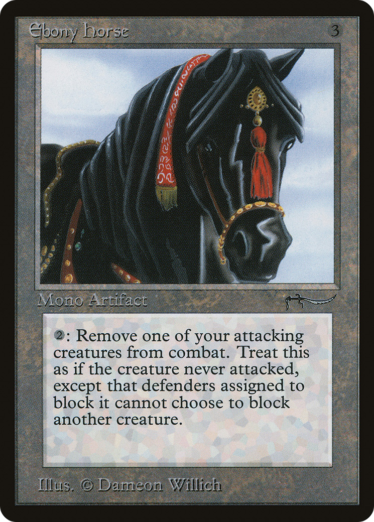 Ebony Horse (ARN-) - Arabian Nights