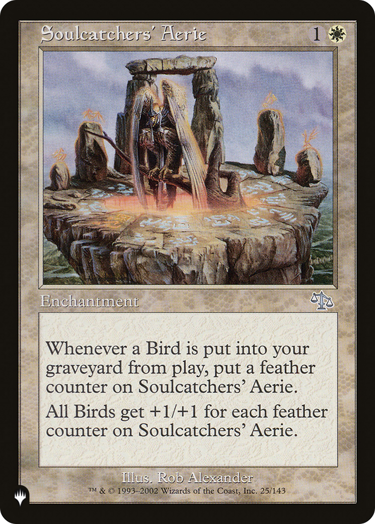 Soulcatchers' Aerie (LIST-JUD-25) - The List