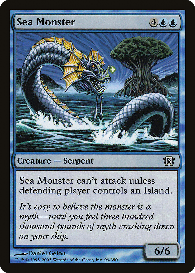 Sea Monster (8ED-099) - 8th Edition