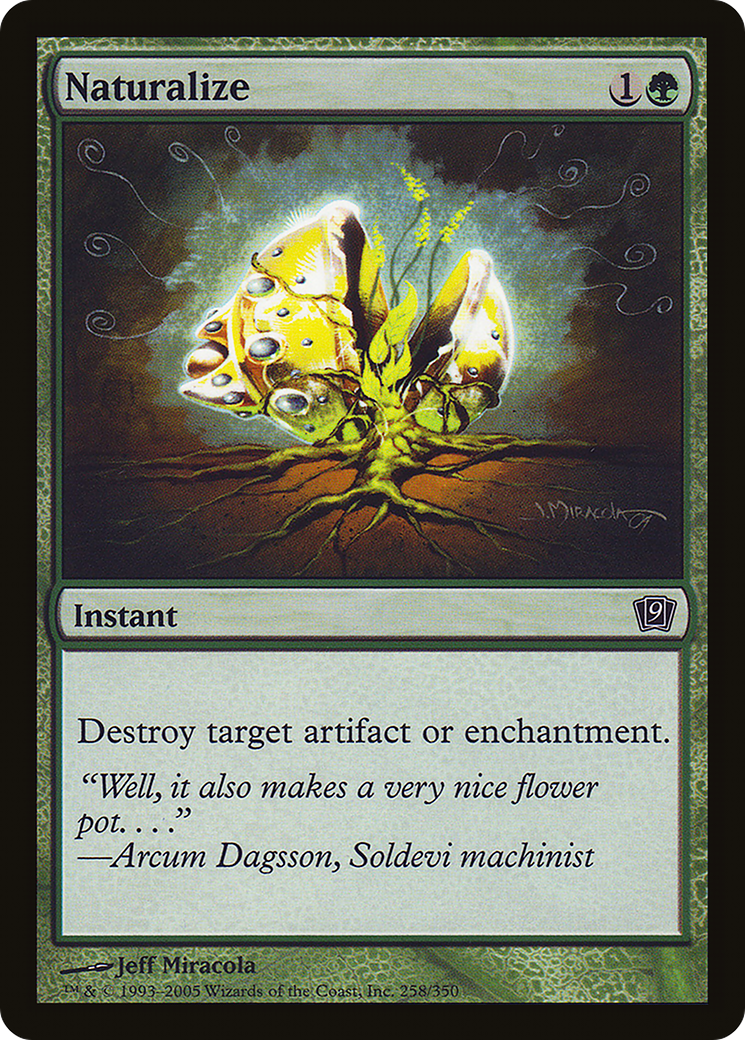 Naturalize (9ED-258) - 9th Edition Foil