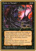 Hymn to Tourach (Cloak) - 1996 George Baxter (FEM) (WCD-) - Pro Tour Collector Set