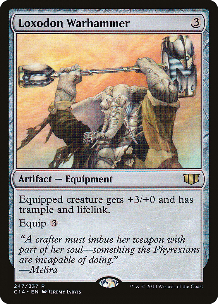 Loxodon Warhammer (C14-247) - Commander 2014