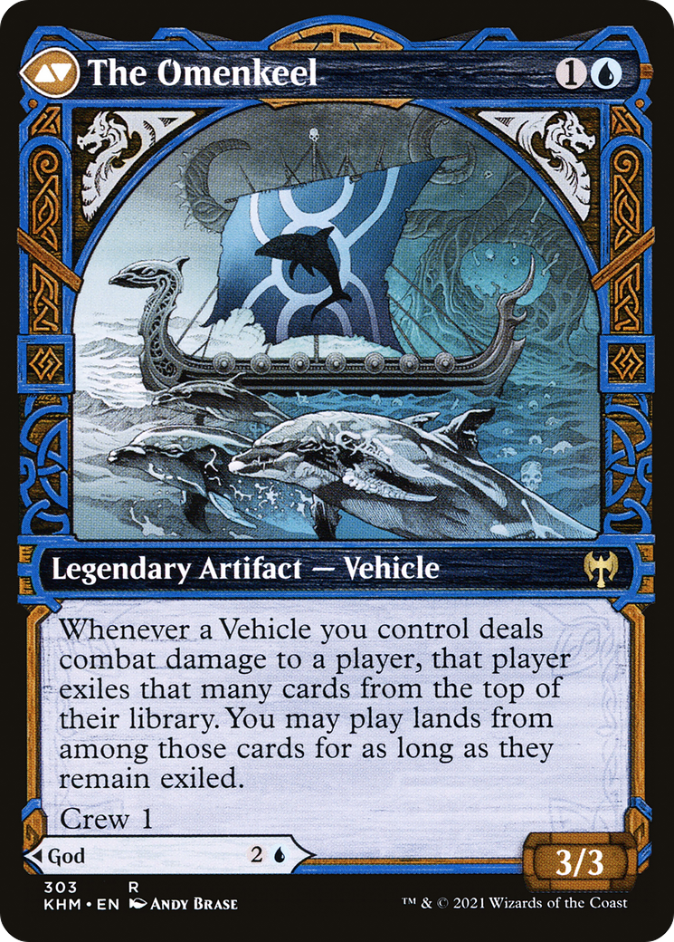 Cosima, God of the Voyage (Showcase) (KHM-303) - Kaldheim: (Showcase)