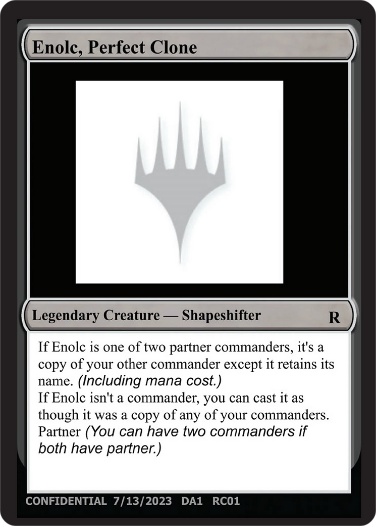 Enolc, Perfect Clone (UNK-RC01C) - Unknown Event