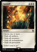 Farewell (Surge Foil) (WHO-798) - Doctor Who Foil