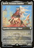 Keleth, Sunmane Familiar (Foil Etched) (CMR-550) - Commander Legends Foil