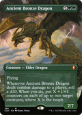 Ancient Bronze Dragon (Borderless) (CLB-369) - Commander Legends: Battle for Baldur's Gate