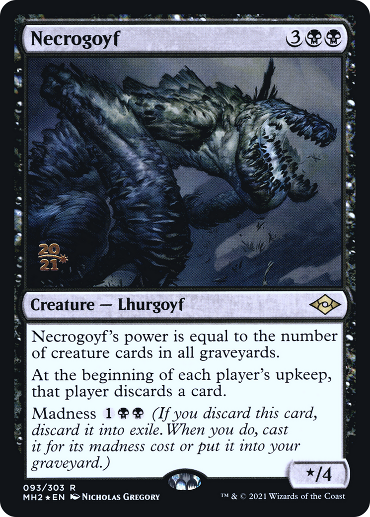 Necrogoyf (PRE-93S) - Modern Horizons 2 Promos Foil