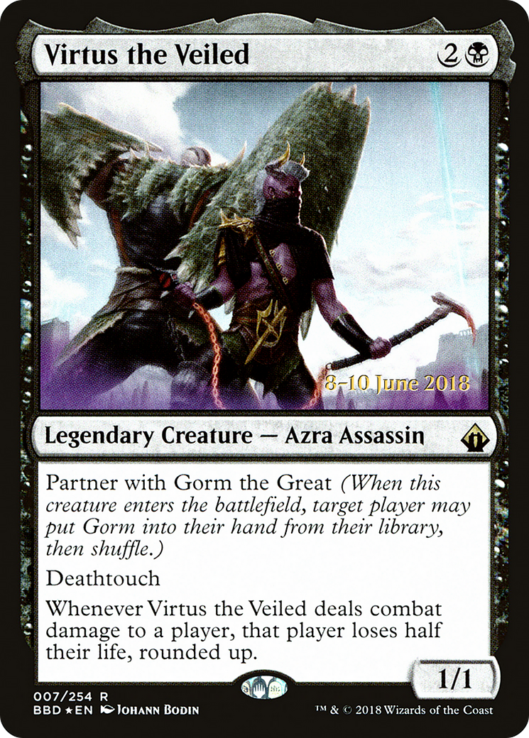 Virtus the Veiled (LARP-007) - Battlebond Promos Foil