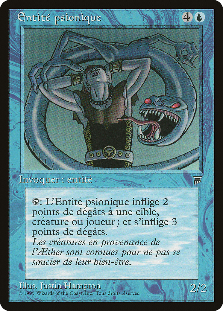 Psionic Entity (French) - "Entite psionique" (REN-) - Renaissance