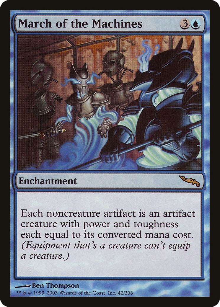 March of the Machines (MRD-042) - Mirrodin Foil
