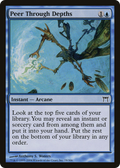 Peer Through Depths (CHK-078) - Champions of Kamigawa