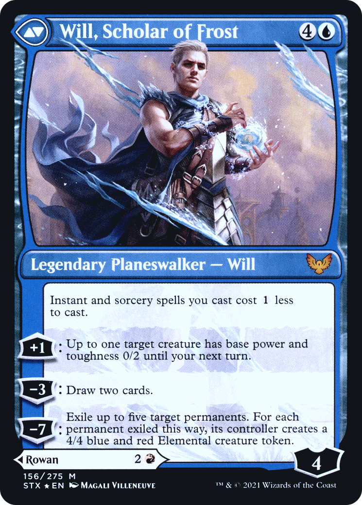 Rowan, Scholar of Sparks (PRE-156S) - Strixhaven: School of Mages Promos Foil