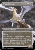 White Dragon (Borderless) (AFR-288) - Adventures in the Forgotten Realms Foil