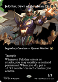 Felothar, Dawn of the Abzan (Borderless) (TDM-358) - Tarkir: Dragonstorm: (Showcase) Foil