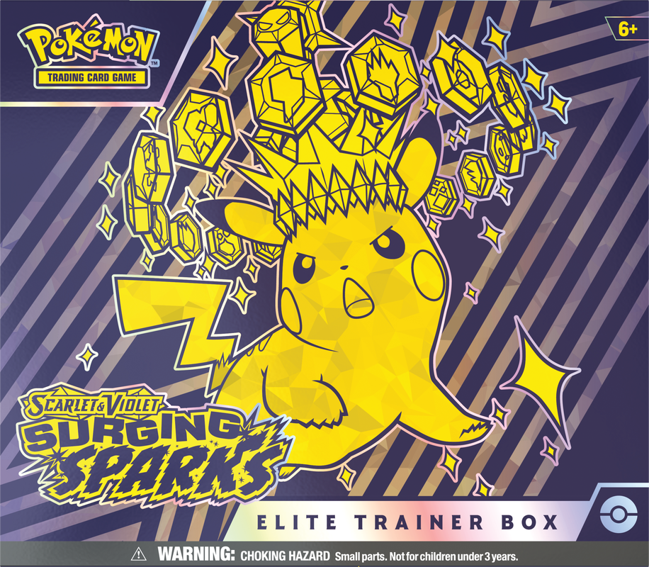 Pokemon TCG: Surging Sparks Elite Trainer Box