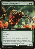Sweet-Gum Recluse (Extended Art) (CMR-685) - Commander Legends: (Extended Art)