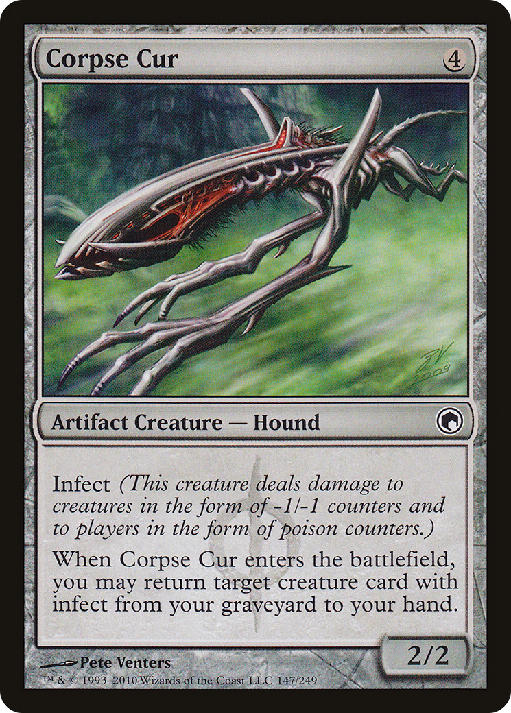 Corpse Cur (SOM-147) - Scars of Mirrodin