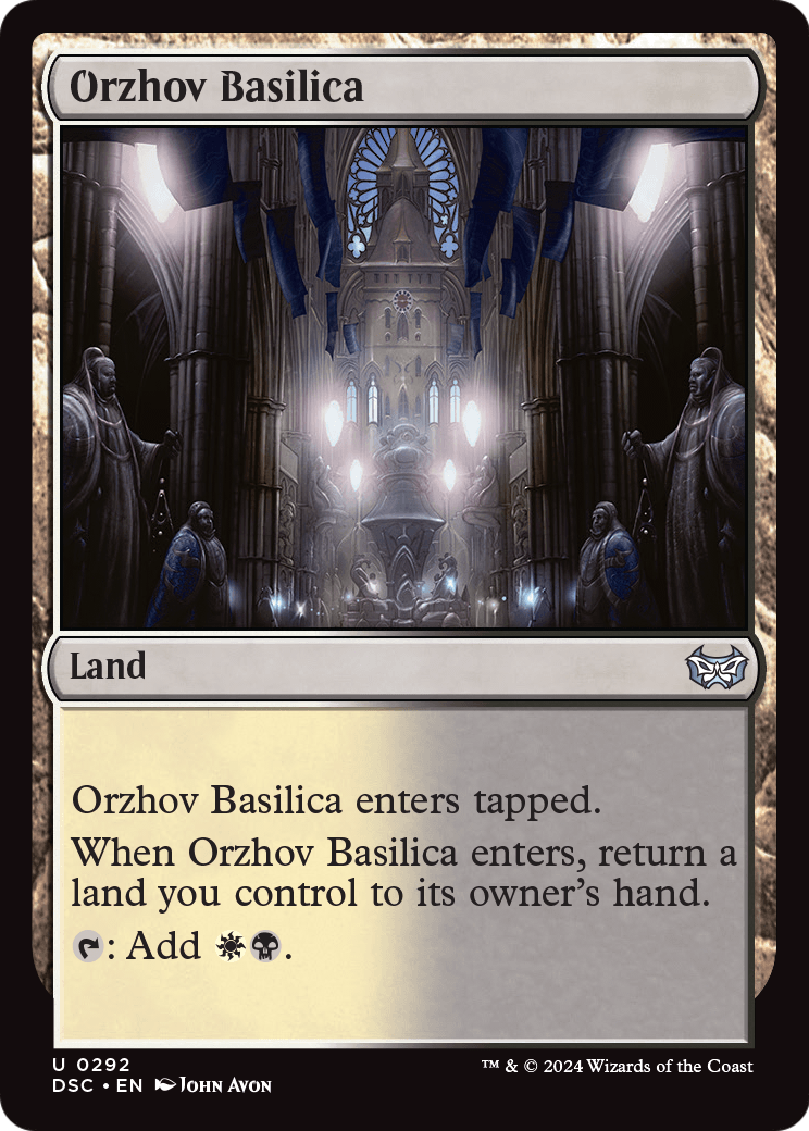 Orzhov Basilica (DSC-292) - Duskmourn: House of Horror Commander