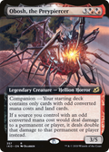 Obosh, the Preypiercer (Extended Art) (IKO-357) - Ikoria: Lair of Behemoths: (companion, Extended Art) Foil