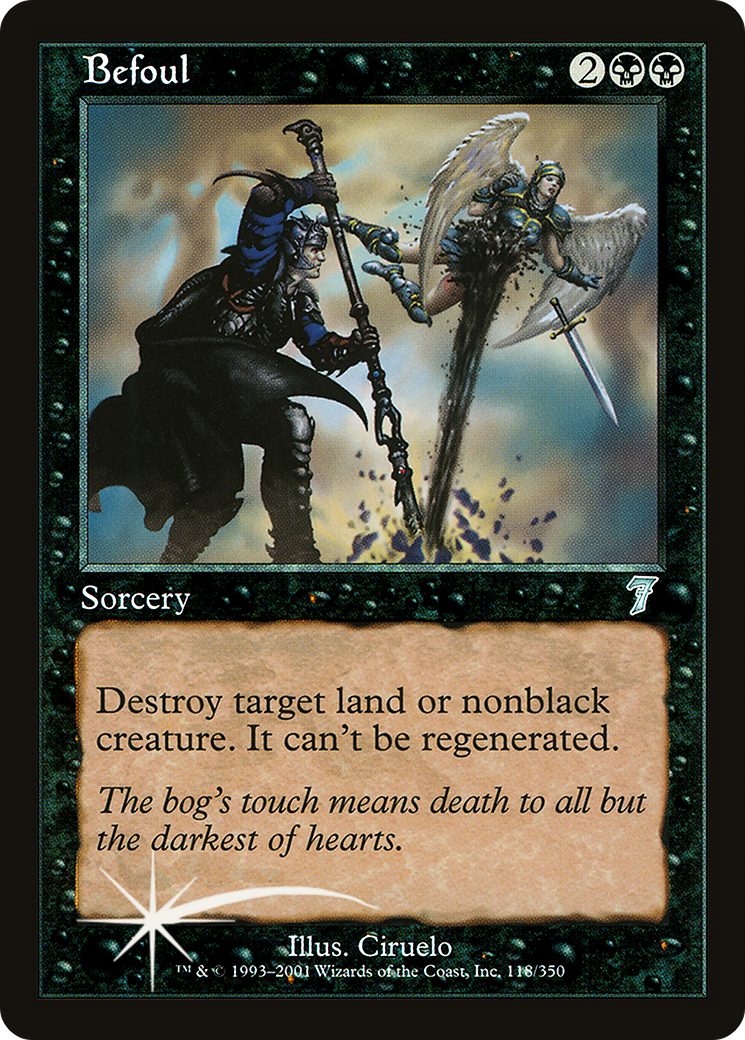 Befoul (7ED-118★) - 7th Edition Foil