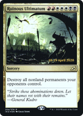 Ruinous Ultimatum (PRE-204S) - Ikoria: Lair of Behemoths Promos Foil