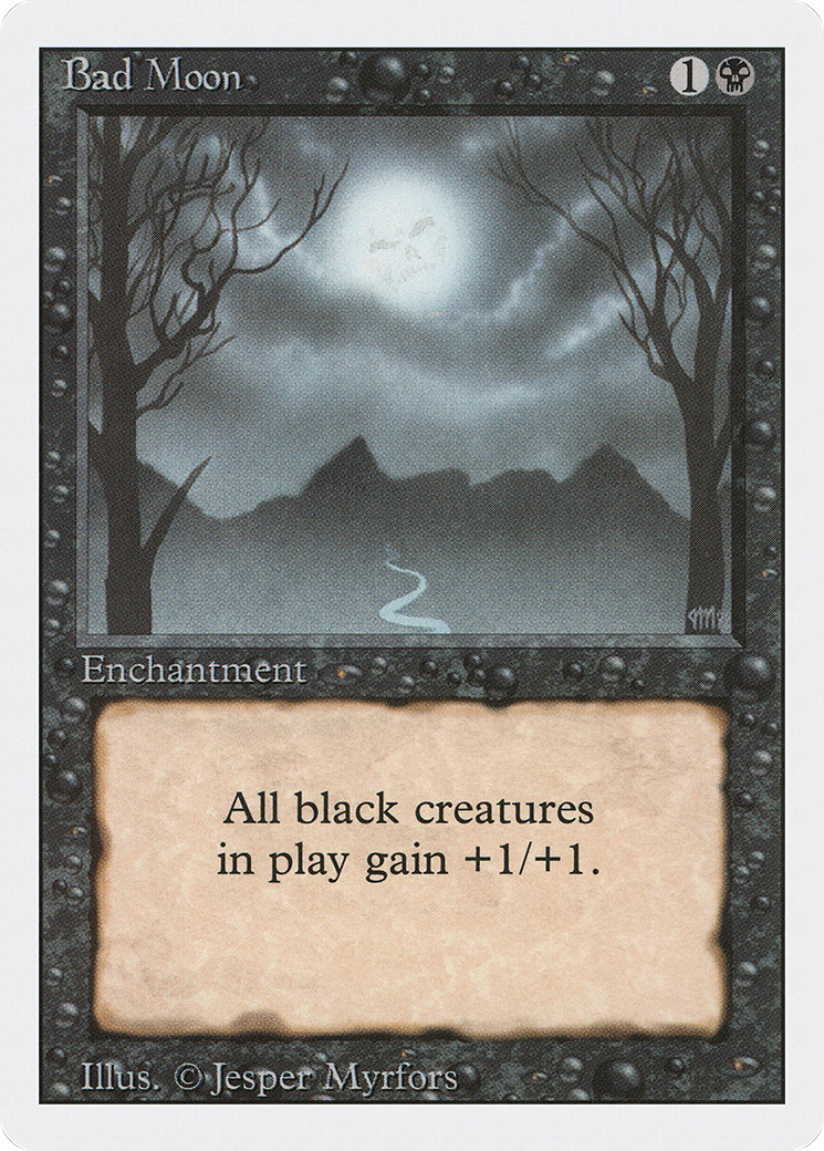 Bad Moon (3ED-) - Revised Edition