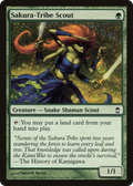 Sakura-Tribe Scout (SOK-144) - Saviors of Kamigawa Foil
