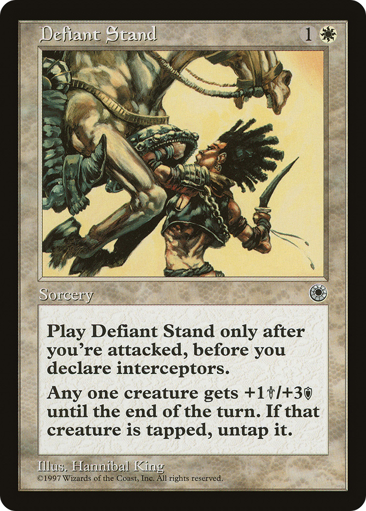 Defiant Stand (POR-) - Portal