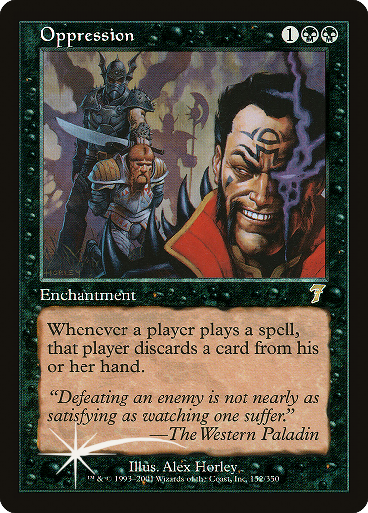 Oppression (7ED-152★) - 7th Edition