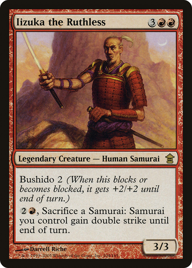 Iizuka the Ruthless (SOK-104) - Saviors of Kamigawa
